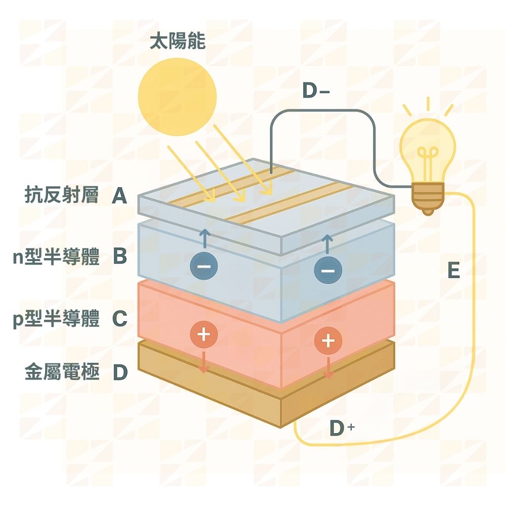 太陽能發電原理
