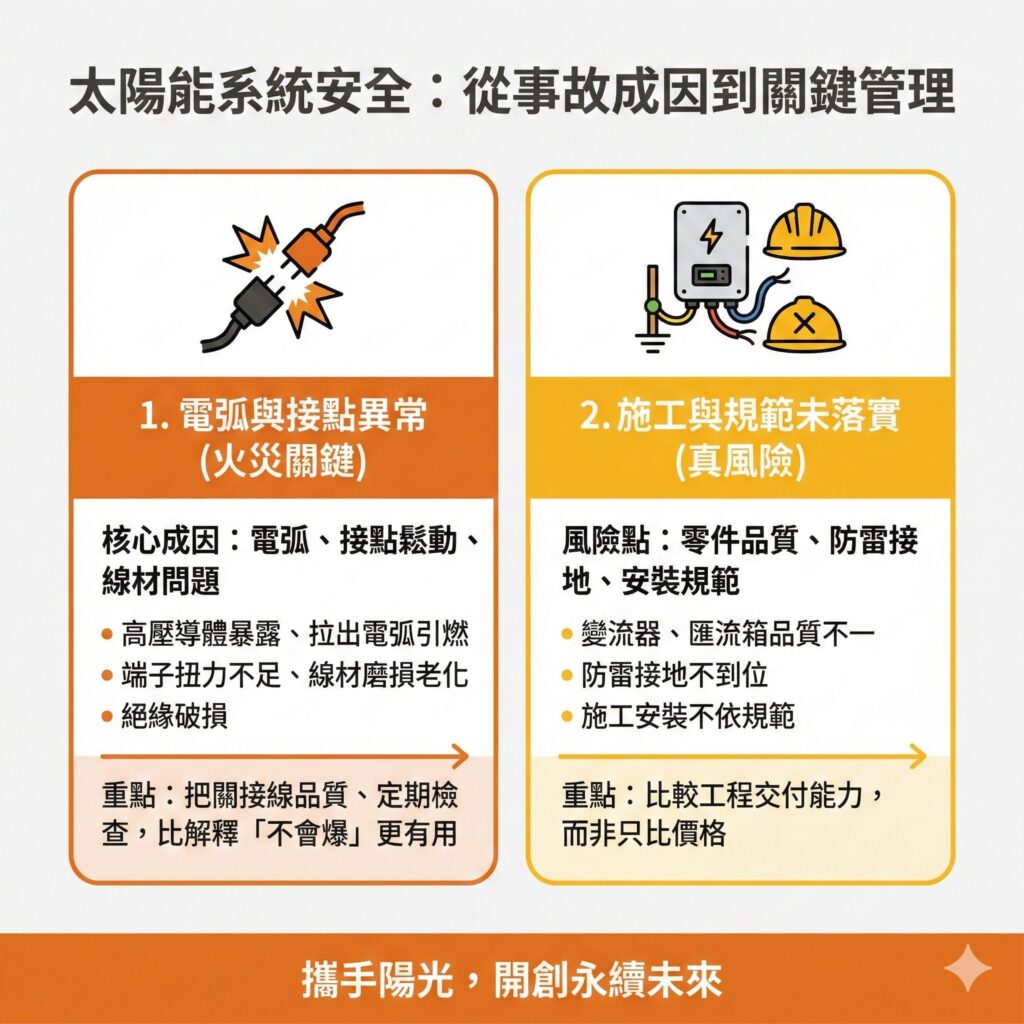 企業要找有良好交付能力的太陽能廠商,像是太陽能專家,才能避免風險