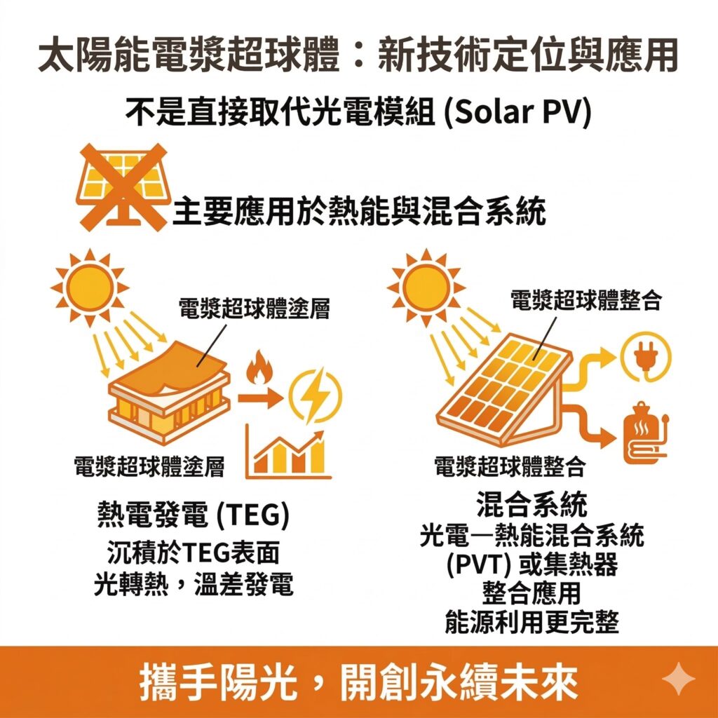 太陽能專家提醒，太陽能電漿超球體目前還不會取代太陽能模組