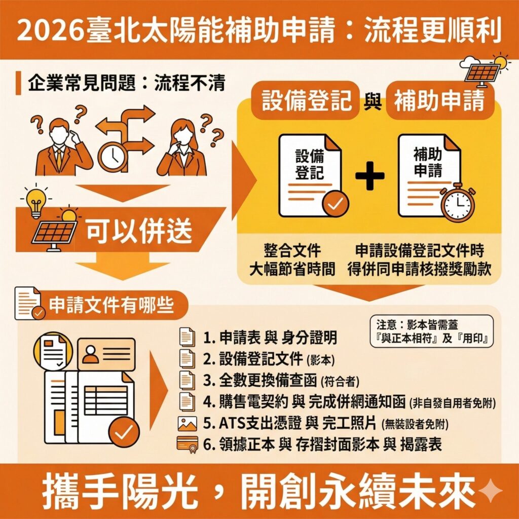 企業如果對申請2026年太陽能補助流程及文件有疑惑，可以諮詢太陽能專家協助